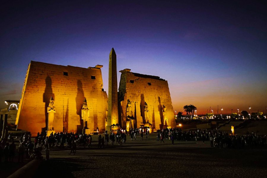 Sound and Light Show at Karnak Temple